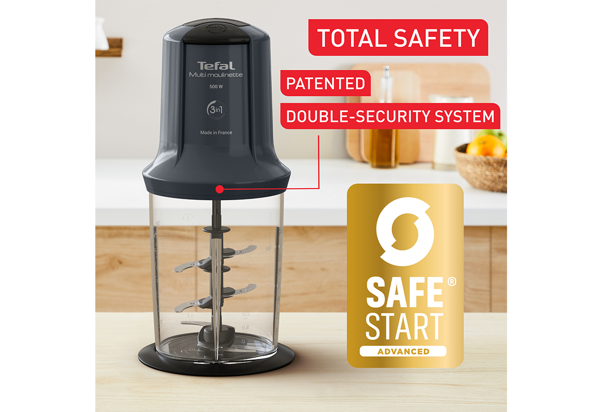 Ο πολυκόπτης με φαγητό